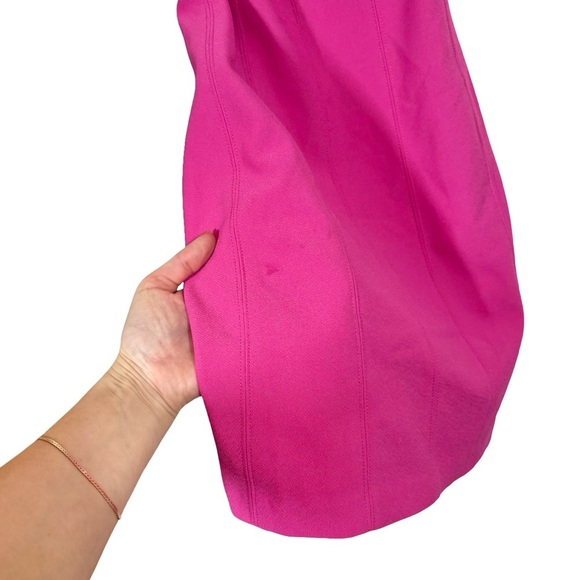 Abercrombie & Fitch Corset Clasp-Back Cut Out Mini Dress Hot Pink- Still Selling - Picture 7 of 15